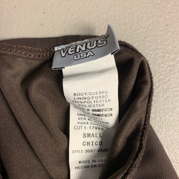 Beautiful Dress in brown with waist detailing Sz S, excellent condition - Picture 4 of 6